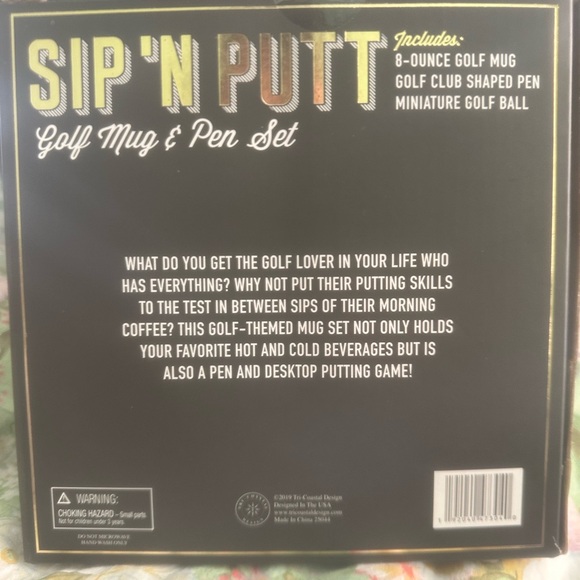 Golf Mug New In Box - Picture 2 of 2